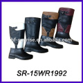 pvc rain boot long rain boot pu upper rain boot